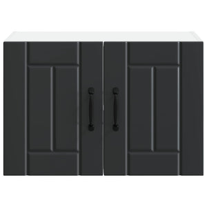 Küchenwandschrank Lucca Schwarz 60cm