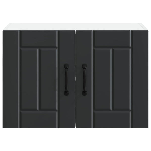 Küchenwandschrank Lucca Schwarz 60cm