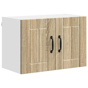 vidaXL Meubles hauts de cuisine Lucca 2 pcs chêne Sonoma 60 x 31 x 40 cm