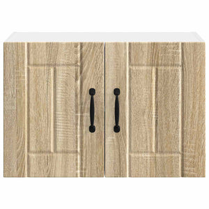 vidaXL Meubles hauts de cuisine Lucca 2 pcs chêne Sonoma 60 x 31 x 40 cm