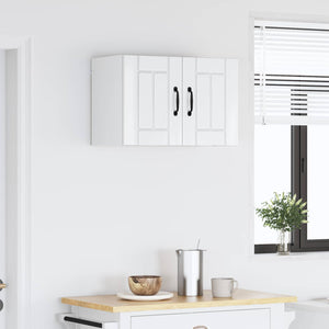 Küchenwandschrank Lucca, Hochglanz Weiß, 60 cm