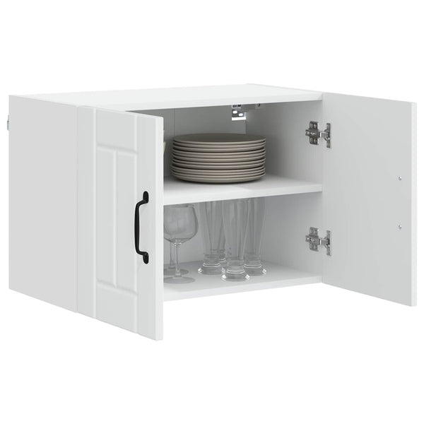 Küchenwandschrank Lucca, Hochglanz Weiß, 60 cm