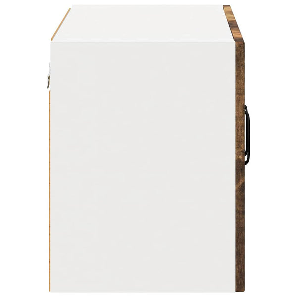 vidaXL Meuble haut de cuisine Lucca Chêne fumé 60 x 31 x 40 cm