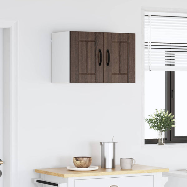 Lucca Küchenwandschrank, Brauneiche, 60 cm