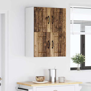 Lucca Küchenwandschränke 2er Set Altholz 60cm