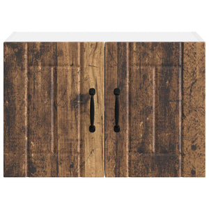 Lucca Küchenwandschränke 2er Set Altholz 60cm