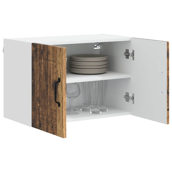 Lucca Küchenwandschränke 2er Set Altholz 60cm