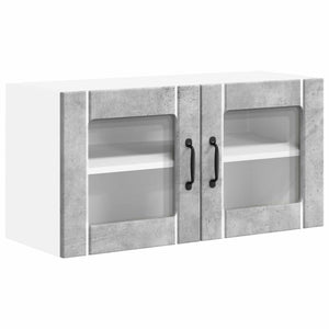 Küchenschrank Lucca Betongrau 80cm