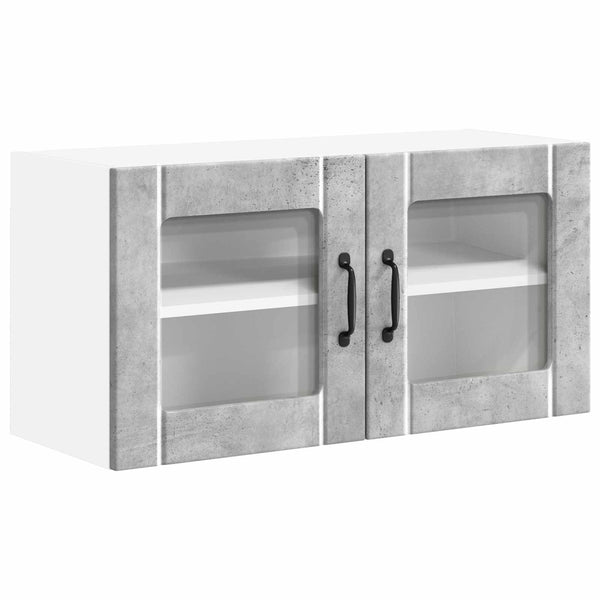 Küchenschrank Lucca Betongrau 80cm
