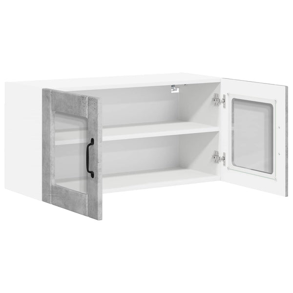 Küchenschrank Lucca Betongrau 80cm