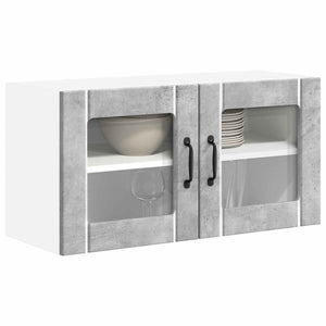 Küchenschrank Lucca Betongrau 80cm