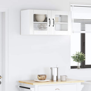Küchenschrank Lucca Hochglanz Weiß 80x31x40 cm