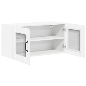 Küchenschrank Lucca Hochglanz Weiß 80x31x40 cm