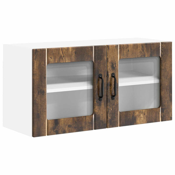Küchenschrank Lucca, Geräucherte Eiche, 80cm