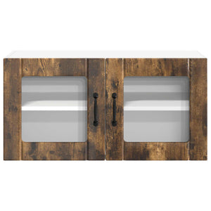 Küchenschrank Lucca, Geräucherte Eiche, 80cm