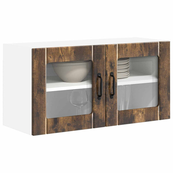 Küchenschrank Lucca, Geräucherte Eiche, 80cm