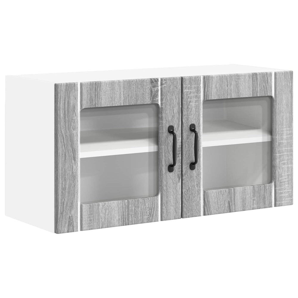 Küchenschrank Lucca Grau Sonoma 80cm