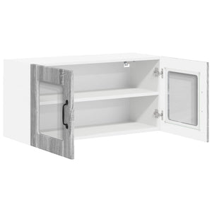 Küchenschrank Lucca Grau Sonoma 80cm