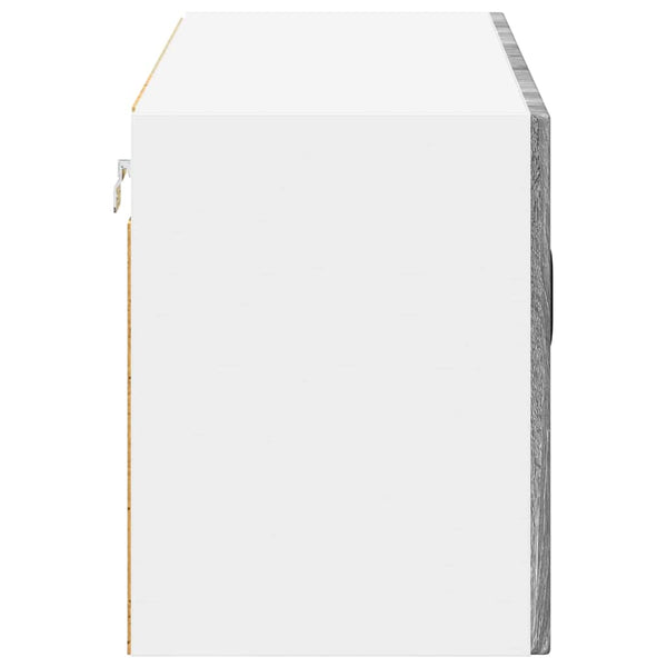 Küchenschrank Lucca Grau Sonoma 80cm