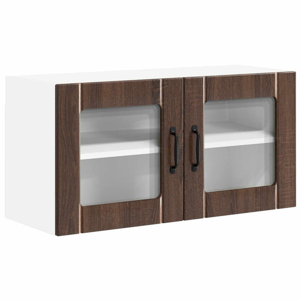 Küchenschrank Lucca Brauneiche 80 cm