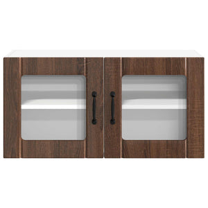 Küchenschrank Lucca Brauneiche 80 cm