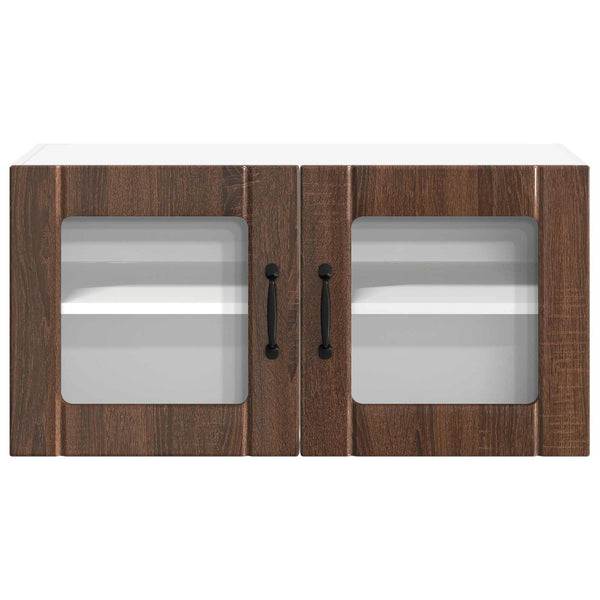 Küchenschrank Lucca Brauneiche 80 cm