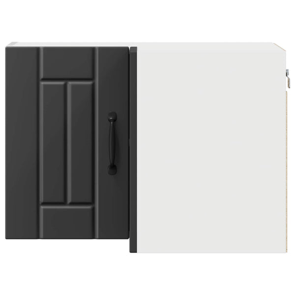 Küchenschrank Lucca Schwarz 57x57x40cm