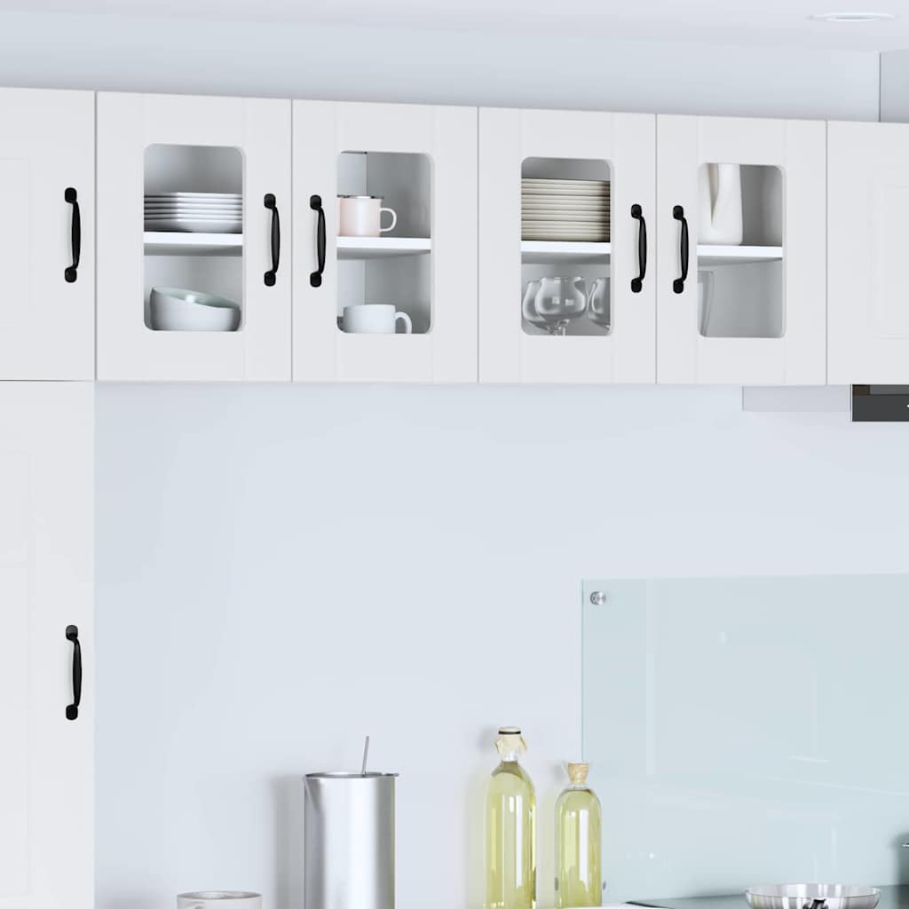 Küchenschrank Lucca, 2er-Set, Weiß
