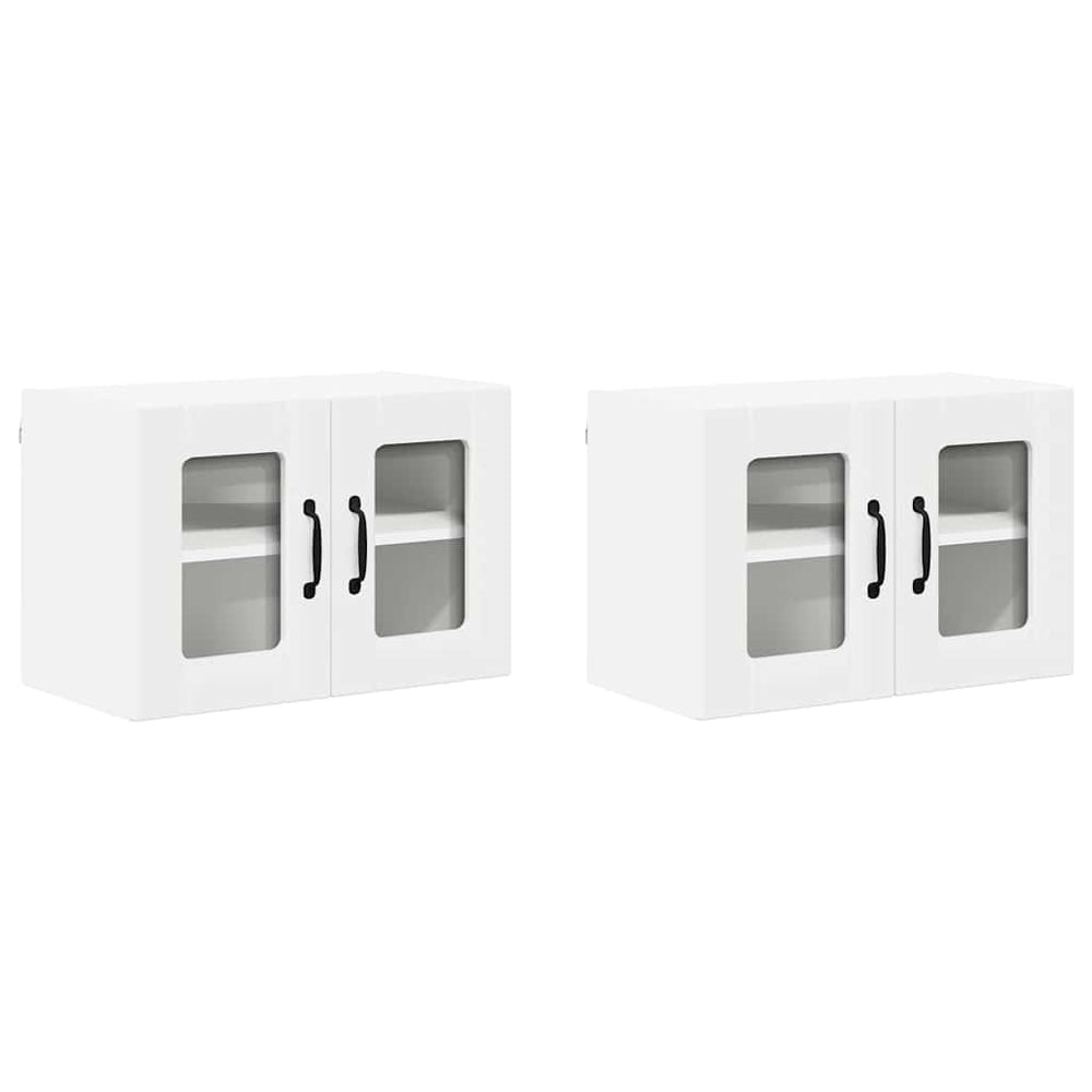 Küchenschrank Lucca, 2er-Set, Weiß