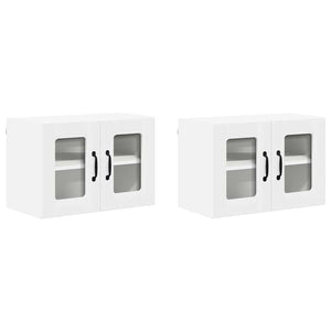 Küchenschrank Lucca, 2er-Set, Weiß