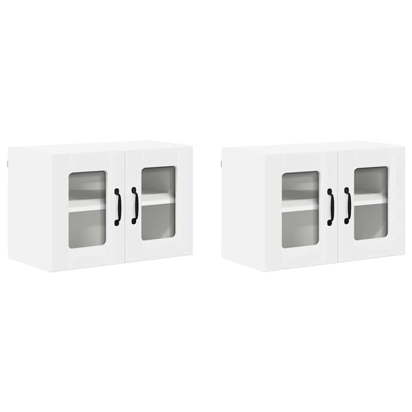 Küchenschrank Lucca, 2er-Set, Weiß
