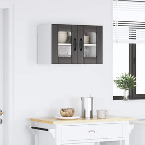Küchenschrank Lucca Schwarz 60 cm