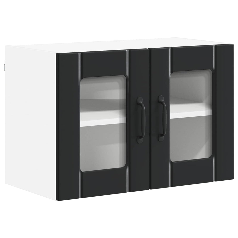 Küchenschrank Lucca Schwarz 60 cm