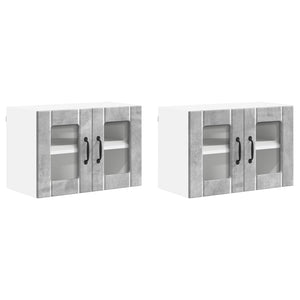 Küchenschrank Lucca 2er-Set Betongrau