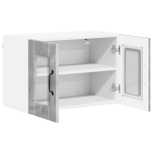 Küchenschrank Lucca 2er-Set Betongrau