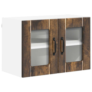 vidaXL Meuble haut de cuisine Lucca Chêne fumé 60 x 31 x 40 cm