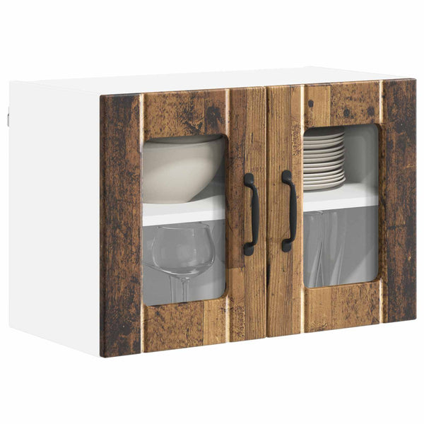 Küchenschrank Lucca 2er Set Altholz