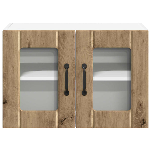 Küchenschrank Lucca 2er-Set Eiche 60x31x40cm