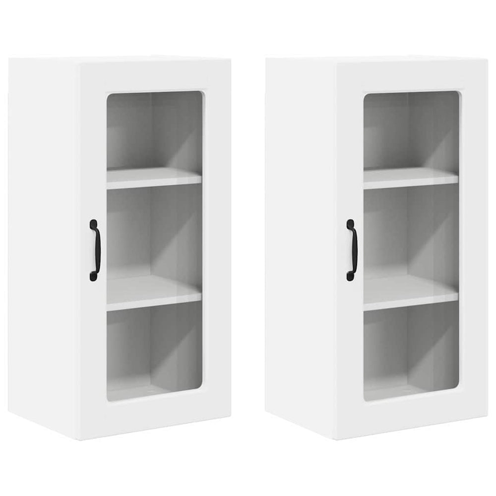 Küchenschrank Lucca, 2er-Set, Weiß