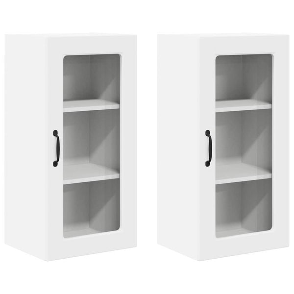 Küchenschrank Lucca, 2er-Set, Weiß