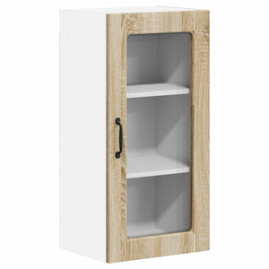 Meuble de cuisine vidaXL Lucca 2 pcs chêne Sonoma 40 x 31 x 80 cm