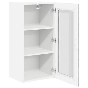 Küchenschrank Lucca 2er-Set Betongrau 40x80 cm