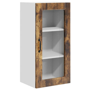 Küchenschrank Lucca, 2er-Set, Geräucherte Eiche
