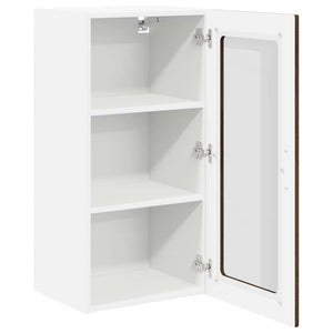 vidaXL Meuble de cuisine Lucca 2 pcs chêne marron 40 x 31 x 80 cm
