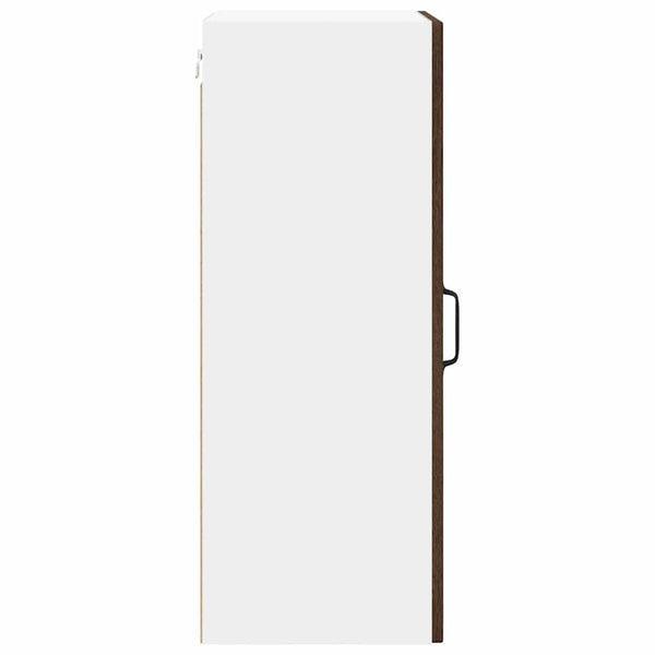 vidaXL Meuble de cuisine Lucca 2 pcs chêne marron 40 x 31 x 80 cm