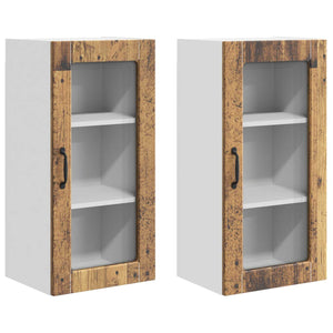 Küchenschrank Lucca 2er-Set Altholz