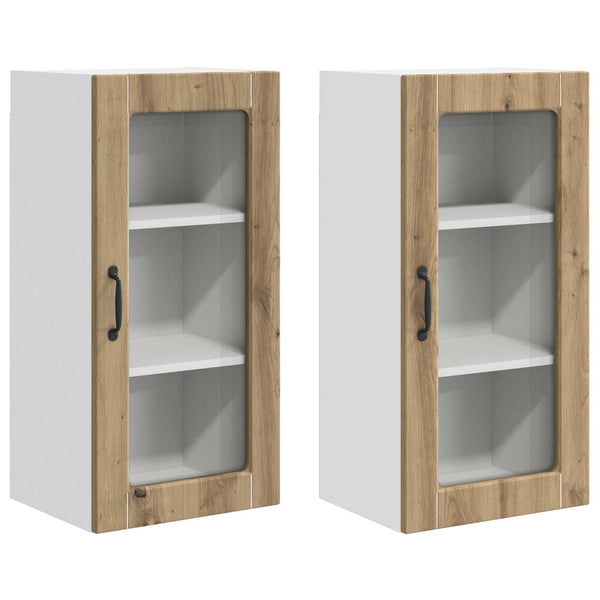 Küchenschrank Lucca 2er-Set Artisan Eiche