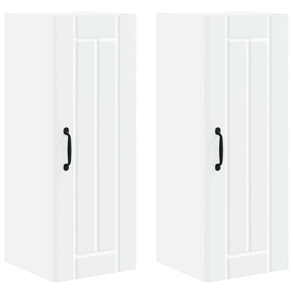 Küchenschrank Lucca, 2er-Set, Weiß