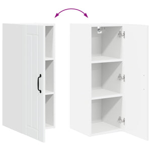 Küchenschrank Lucca, 2er-Set, Weiß