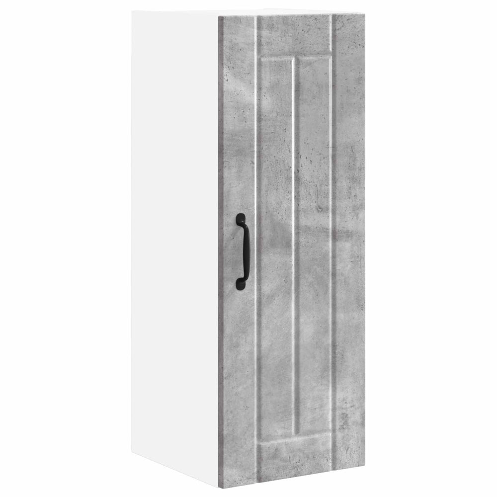 Küchenschrank Lucca Betongrau 30x80 cm